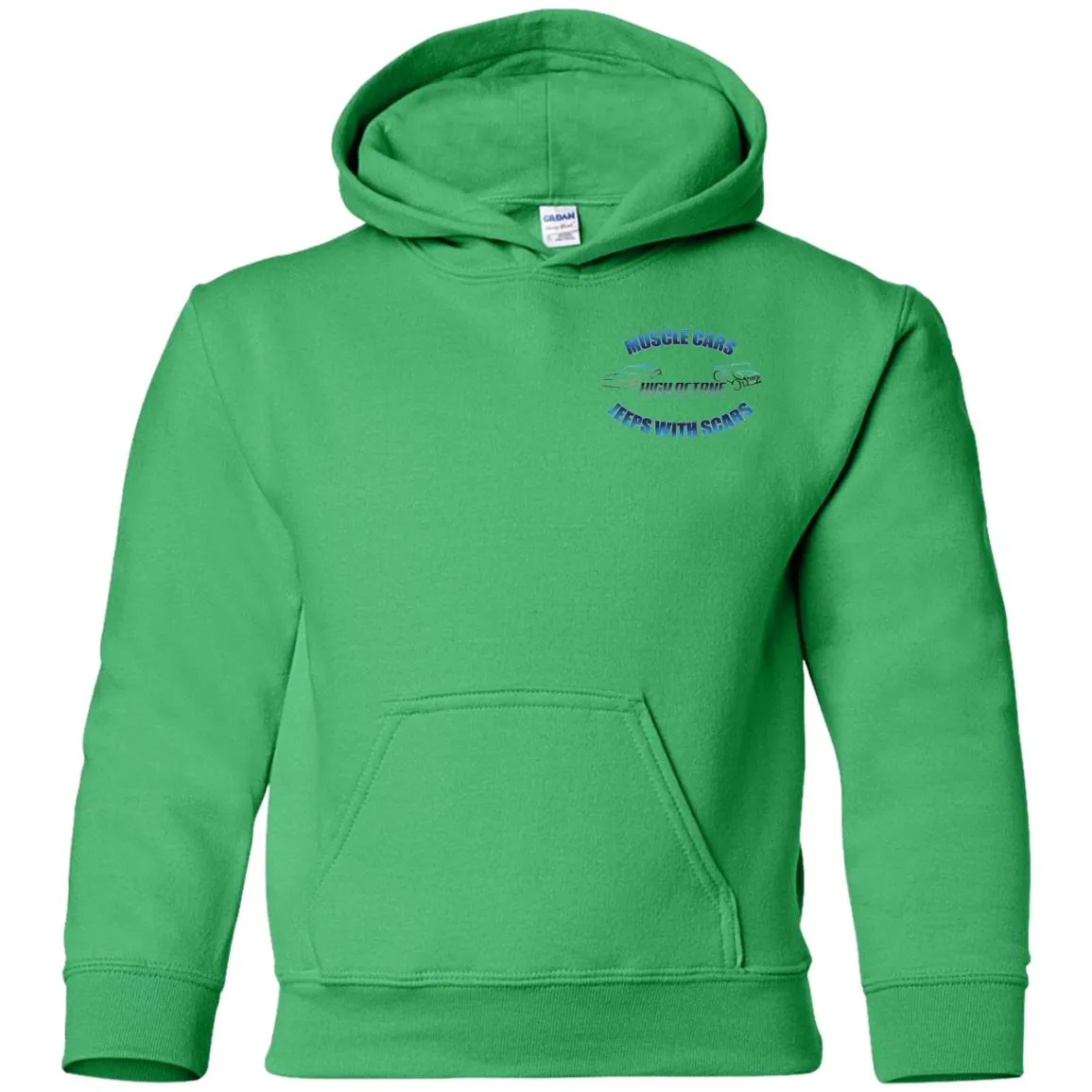 High Octane G185B Gildan Youth Pullover Hoodie