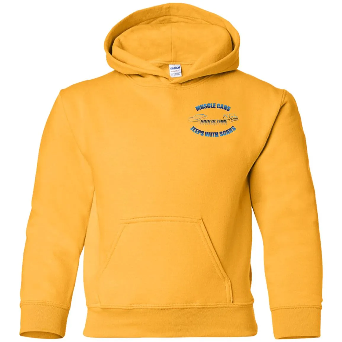 High Octane G185B Gildan Youth Pullover Hoodie