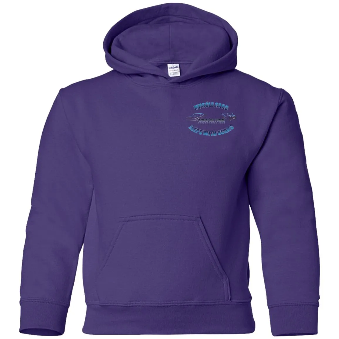 High Octane G185B Gildan Youth Pullover Hoodie