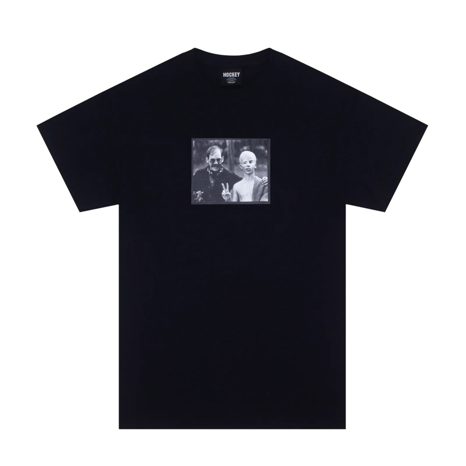 Hockey Peace Out Tee - Black