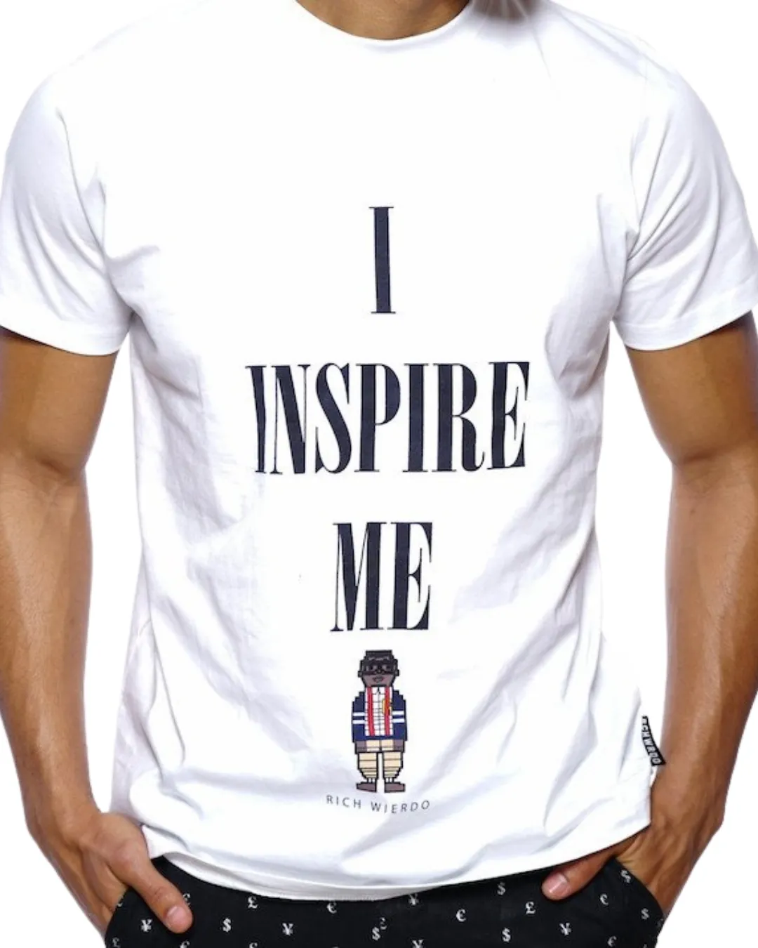 I inspire Me Graphic Tee (White)