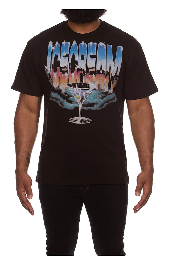 Icecream Martini Tee (Black)