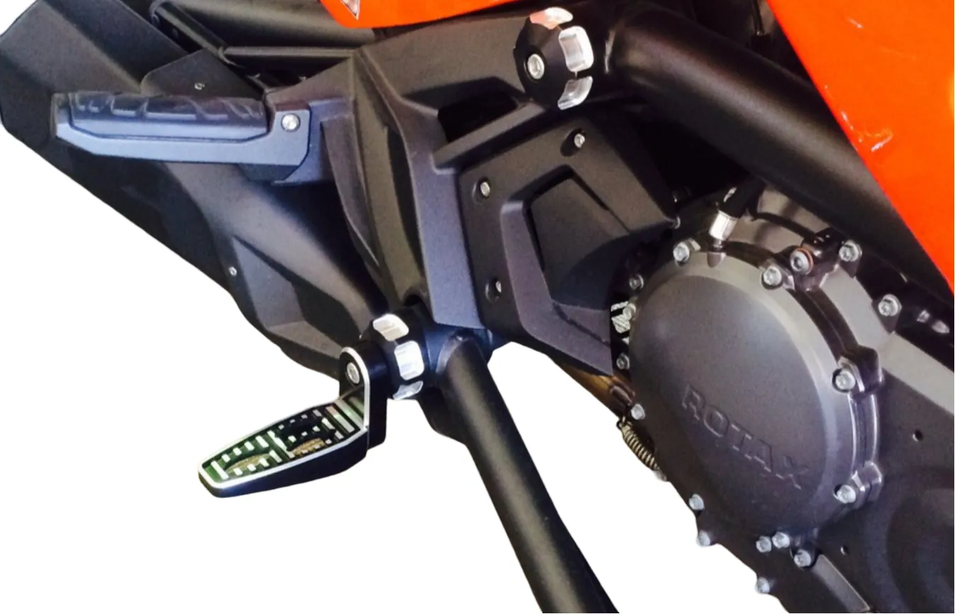 IPS™ Frame Caps and Peg combo for the Can Am™ Spyder F3/F3S/F3T/F3LTD