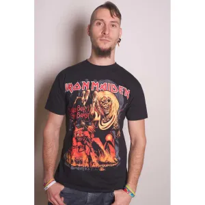 IRON MAIDEN UNISEX TEE: NUMBER OF THE BEAST GRAPHIC