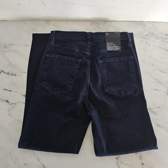 J brand Lillie High Rise Crop Skinny Navy Blue Jeans 28 NWT