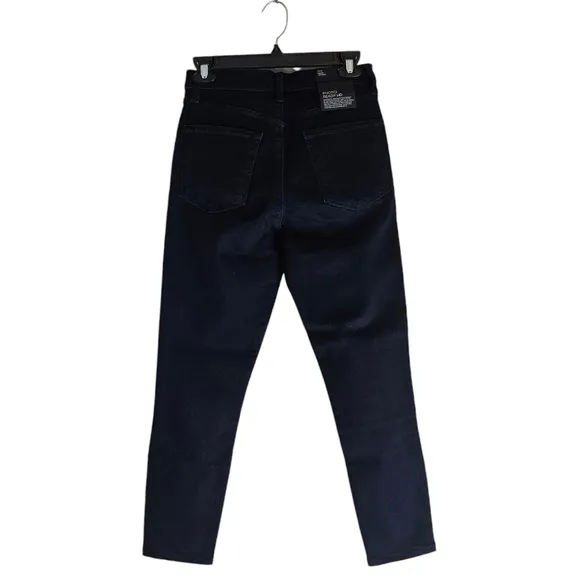J brand Lillie High Rise Crop Skinny Navy Blue Jeans 28 NWT