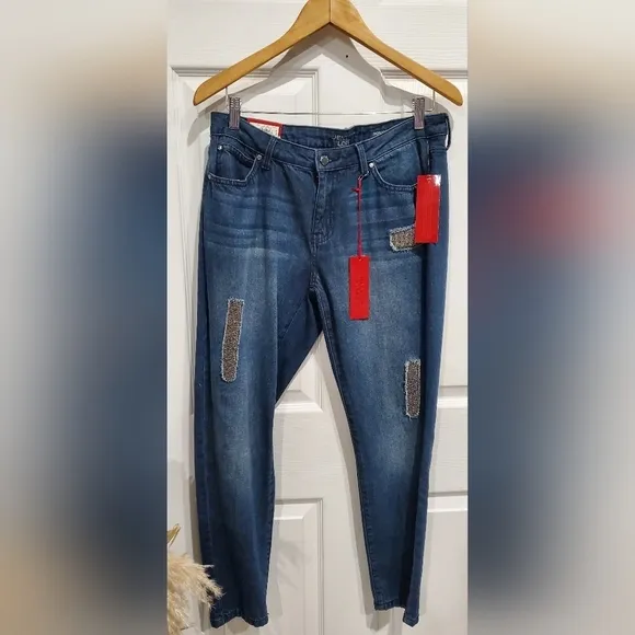 J-LO Skinny Ankle Mid Rise Jeans
