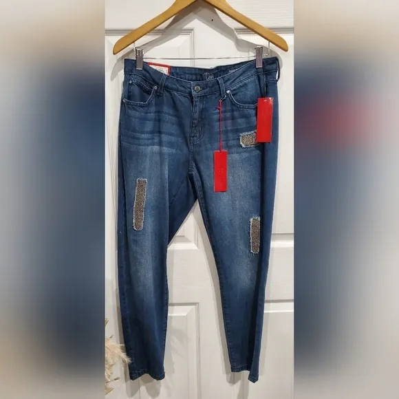 J-LO Skinny Ankle Mid Rise Jeans