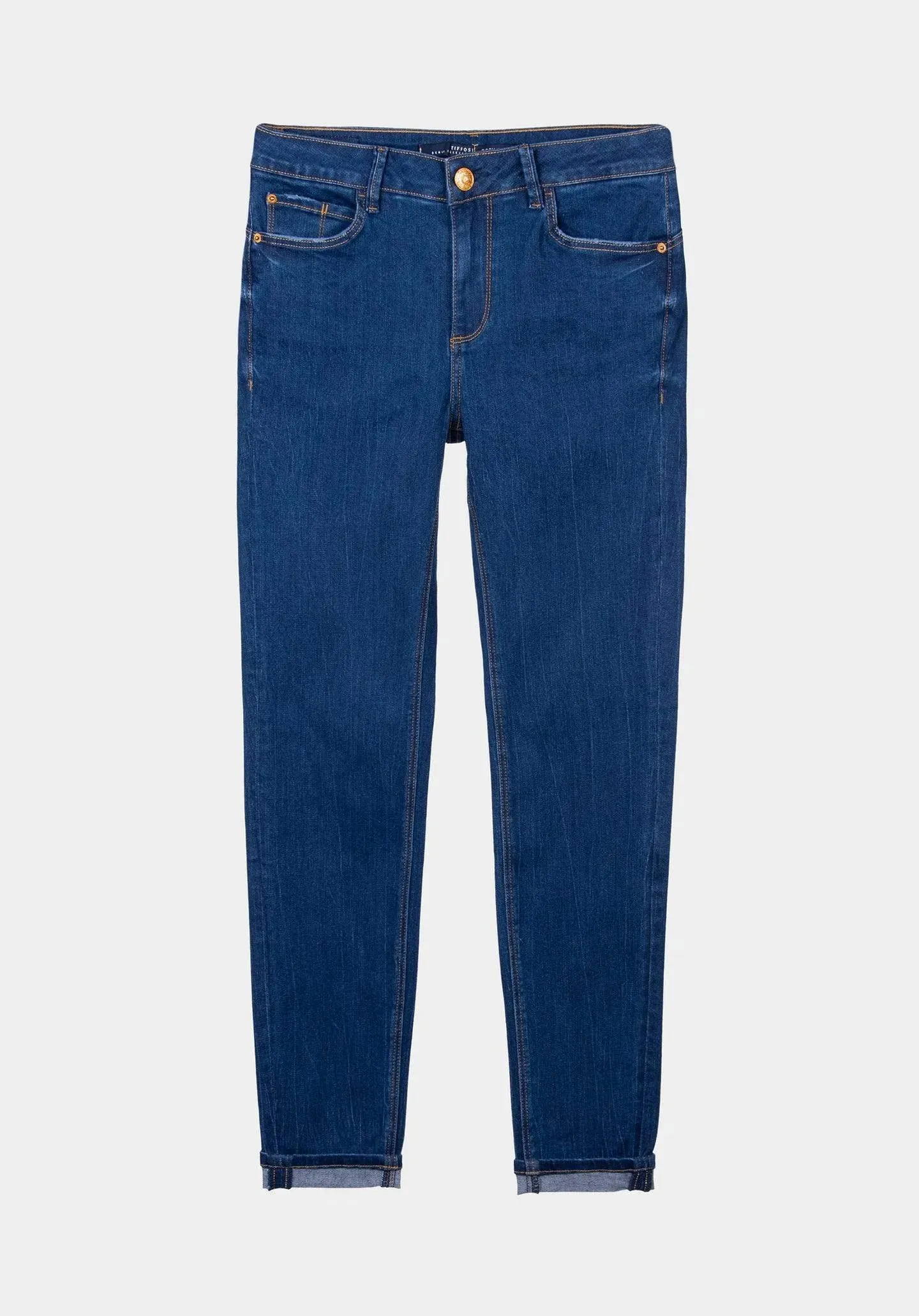 Jeans Body Curve 47 Skinny Tiro Alto
