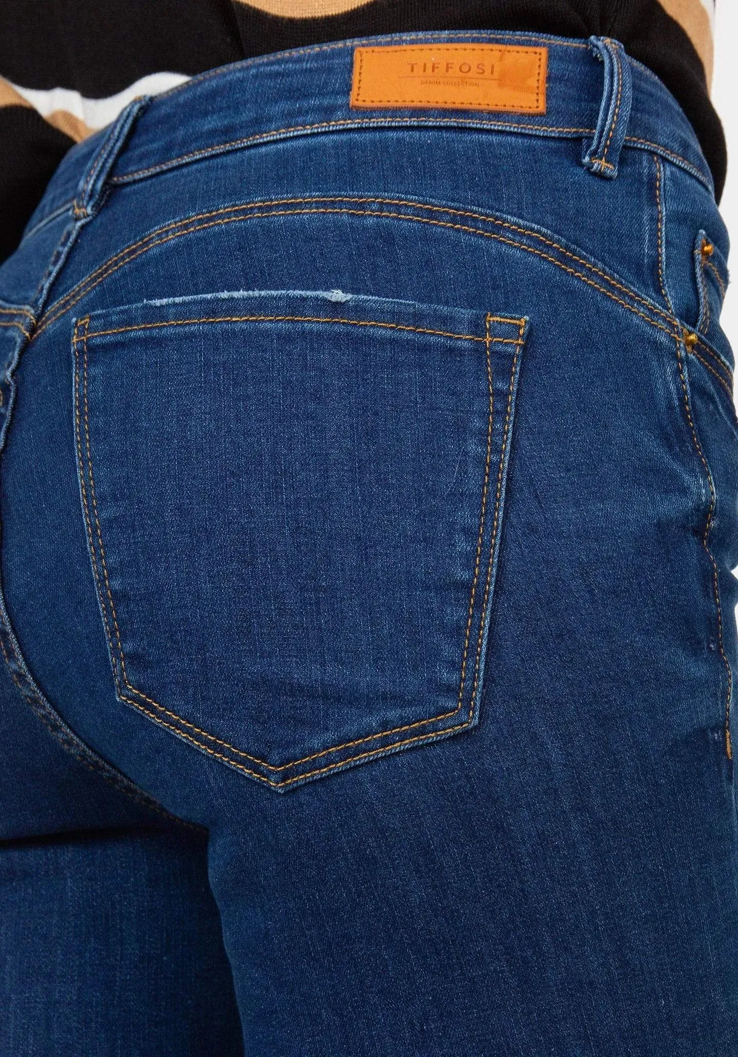 Jeans Body Curve 47 Skinny Tiro Alto