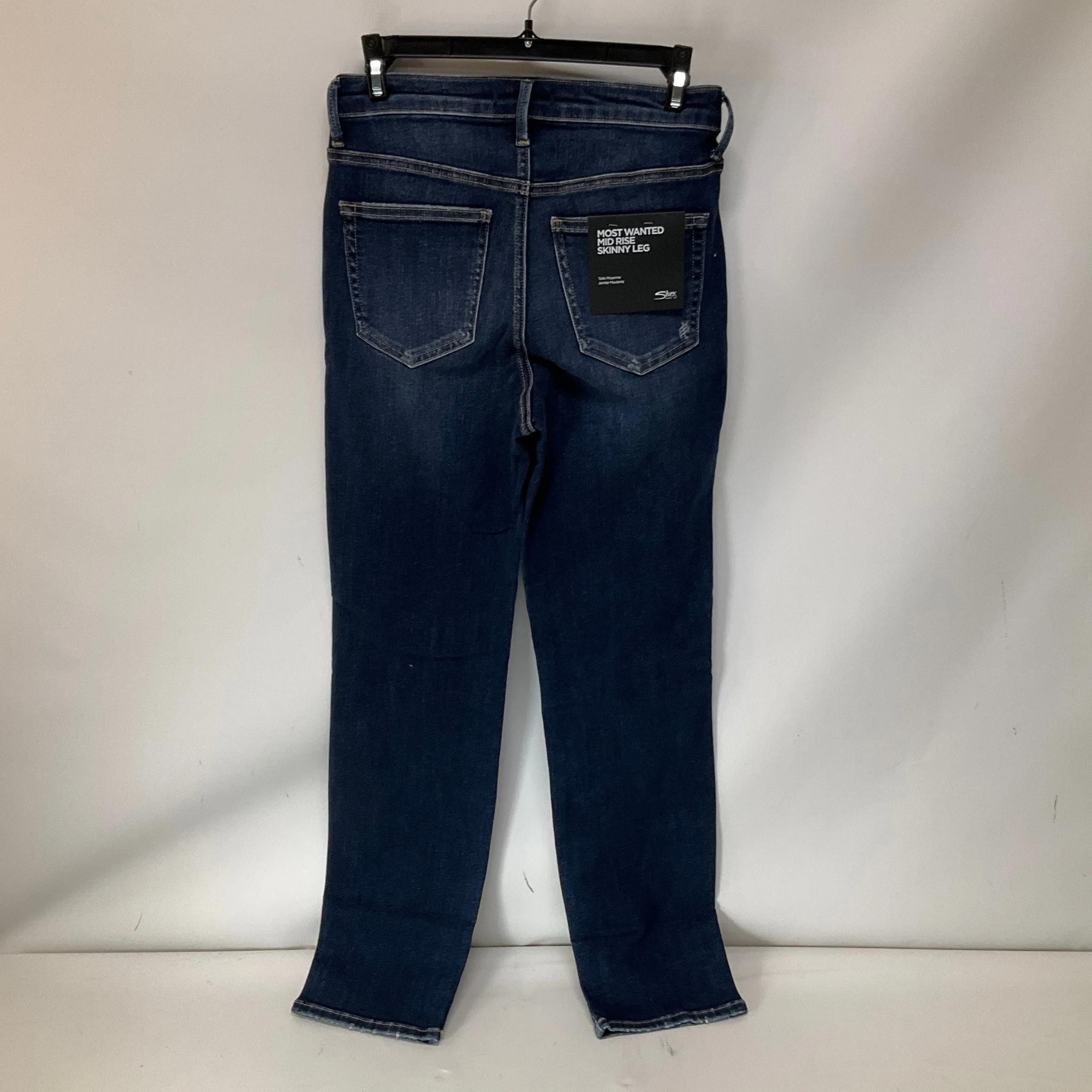 Jeans Skinny By Silver In Blue Denim, Size: 2
