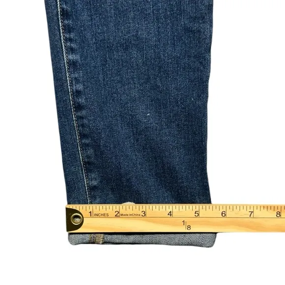 Joe's Jeans Boyfriend Slim Ankle Jeans Womens Size 24 NWT Blue Denim Distressed