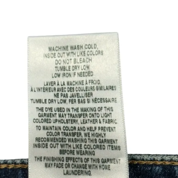 Joe's Jeans Boyfriend Slim Ankle Jeans Womens Size 24 NWT Blue Denim Distressed