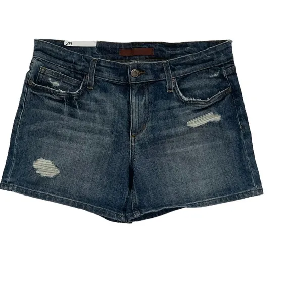 Joe's Jeans Distressed Denim Gessa Shorts Size 29