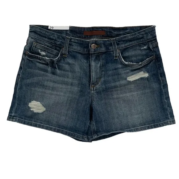 Joe's Jeans Distressed Denim Gessa Shorts Size 29