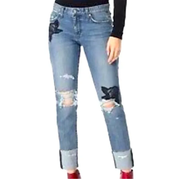 Joe's Jeans The Smith Mid Rise Straight Ankle Rose