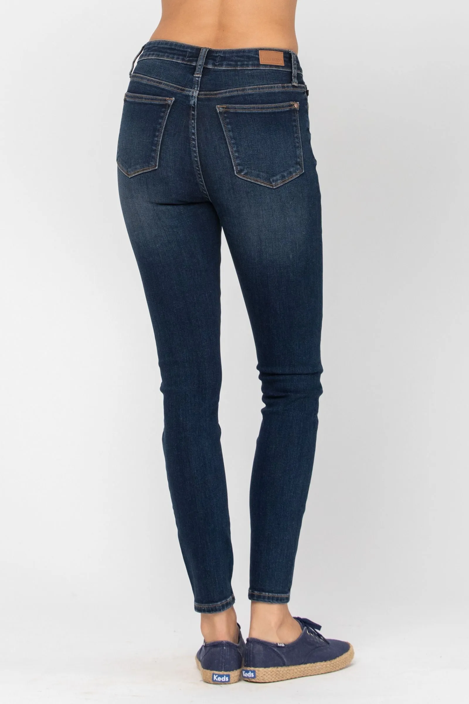 Judy Blue Byers Mid Seam Stiched Skinny Jeans