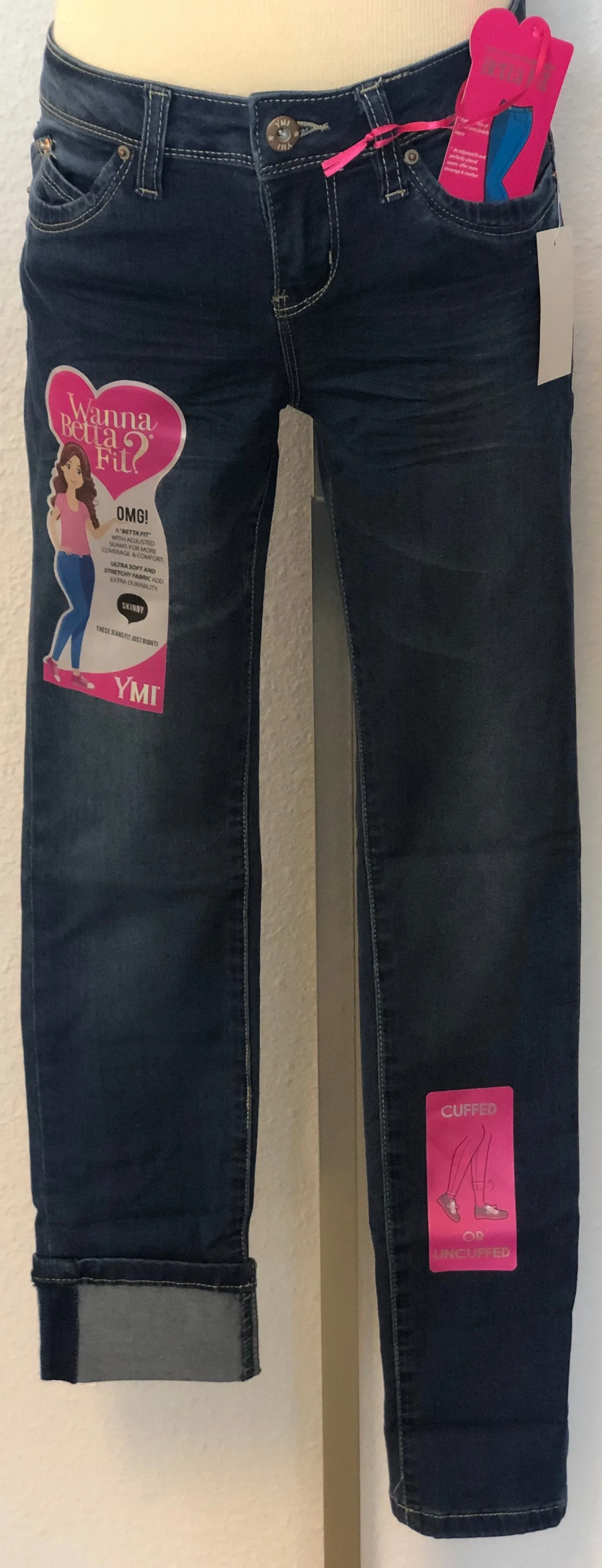 K WBF 3" CUFF SKINNY
