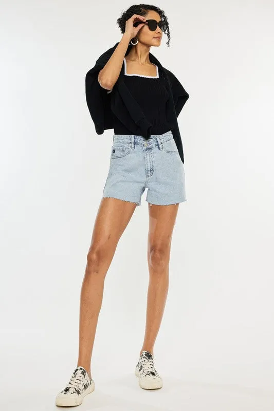 Kan Can High Rise Crossover WB Shorts