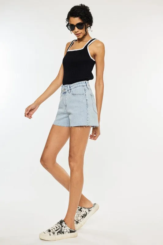 Kan Can High Rise Crossover WB Shorts