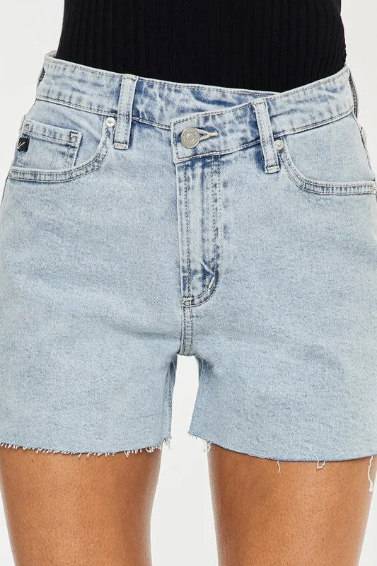 Kan Can High Rise Crossover WB Shorts