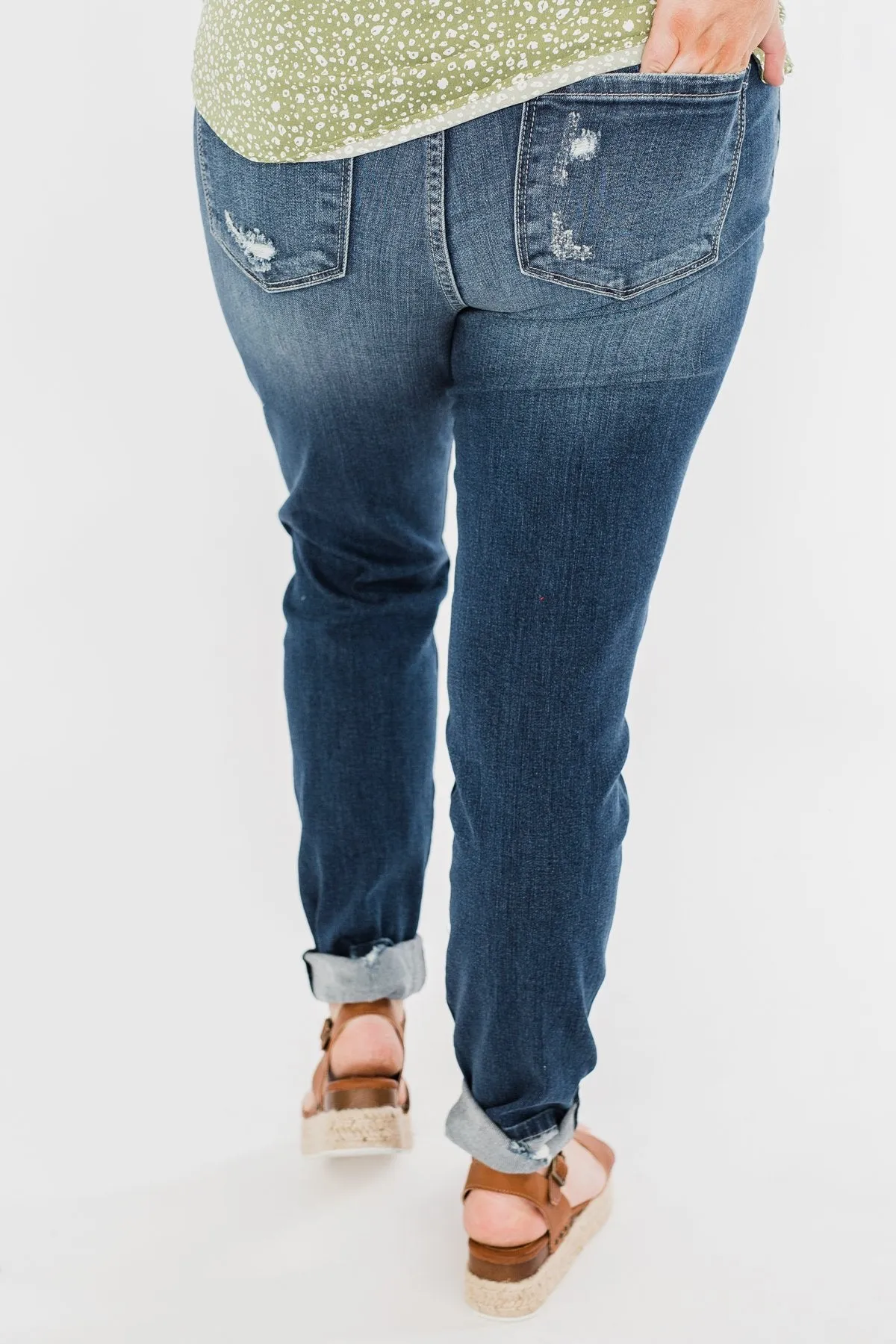 KanCan Distressed Jeans- Ariel Wash