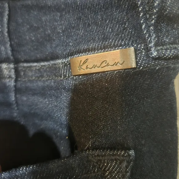 Kancan Skinny Jeans 23 W, 31 L Dark Blue Slim Stretch Denim Mid Rise Jegging