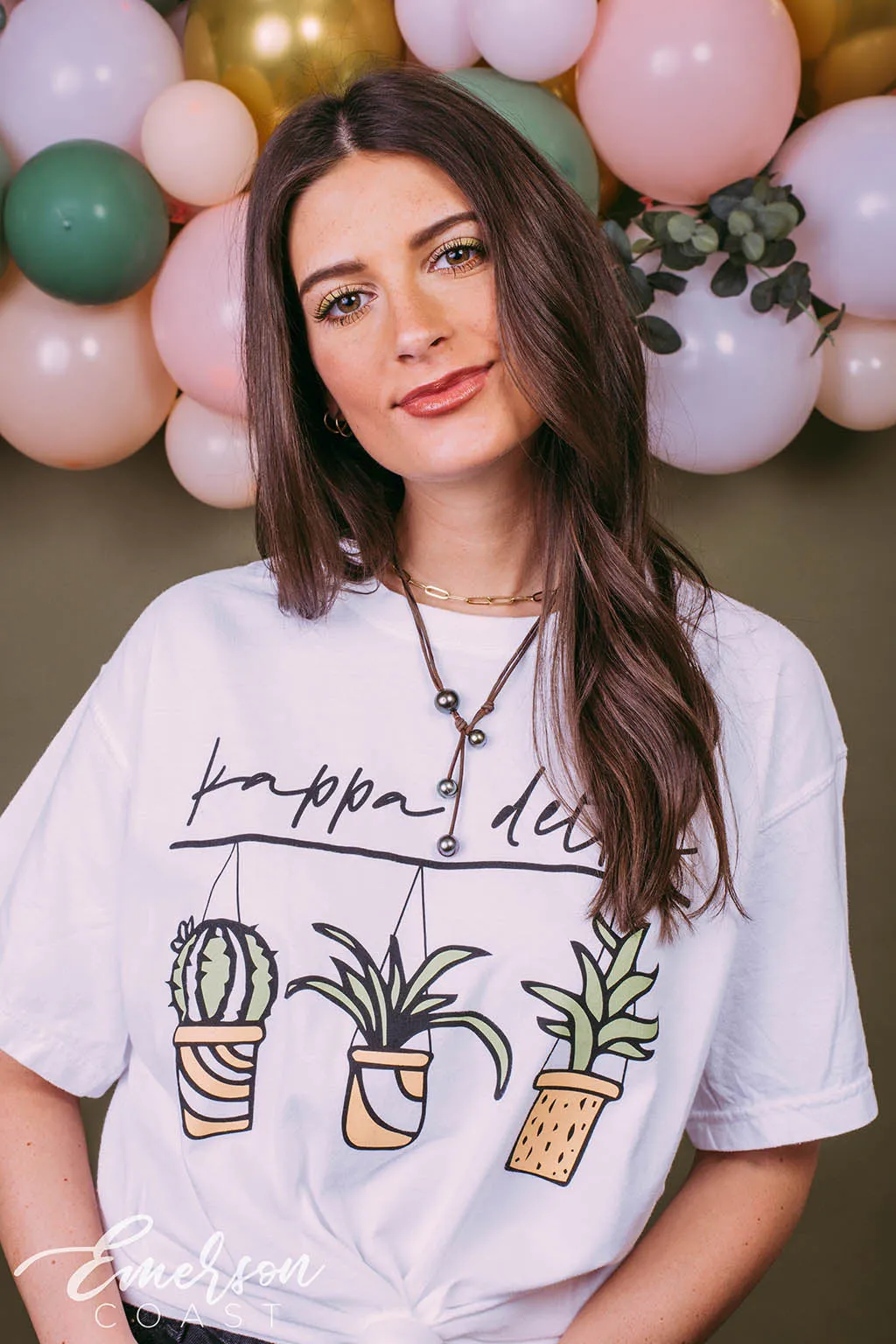 Kappa Delta Potted Plants Basic PR Tee