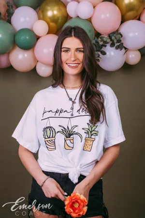 Kappa Delta Potted Plants Basic PR Tee