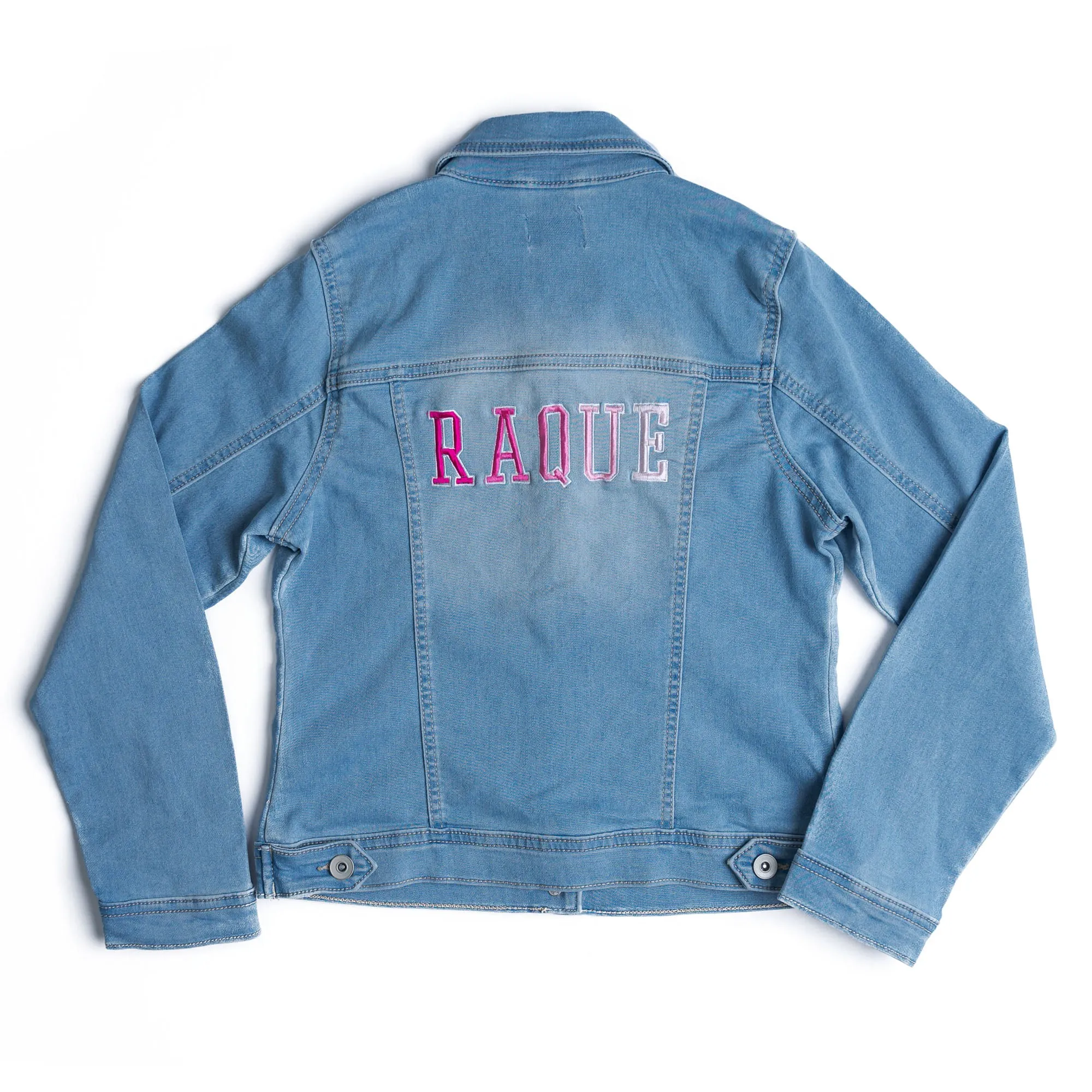 Kids Embroidered Denim Jacket