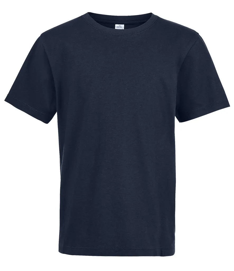 Kids Plain T-Shirt - French Navy