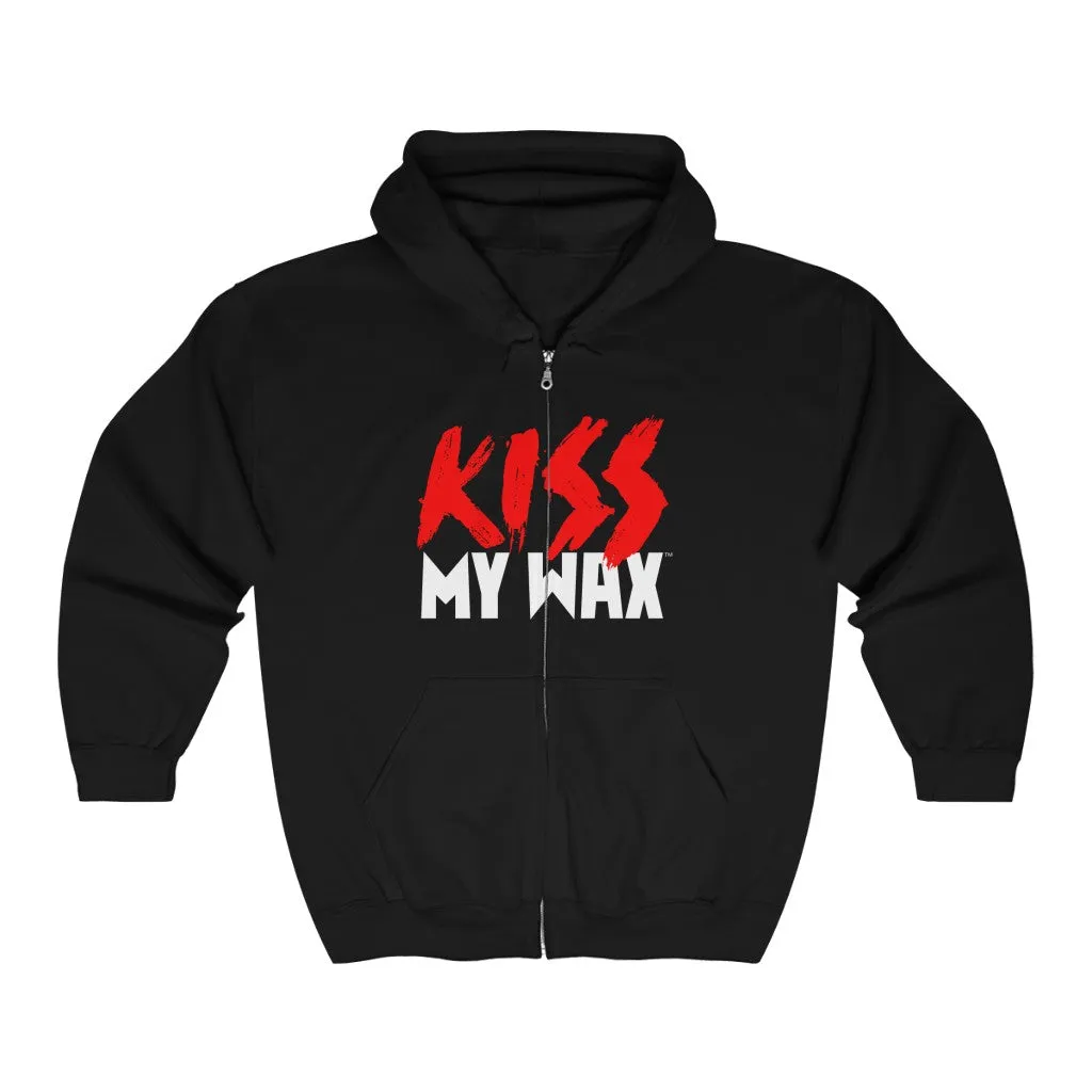 KISS My Wax - Men's Zip Hoodie