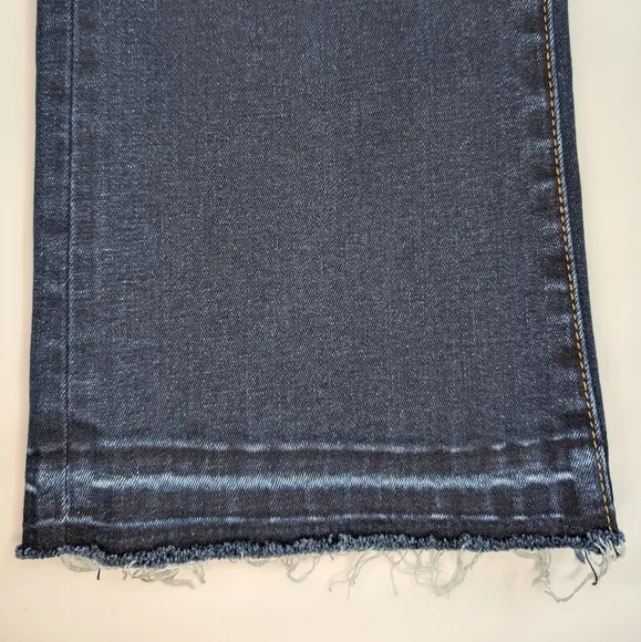 L’Agence Jeans Crop Baby Flare Pacifica Tru Blu 24