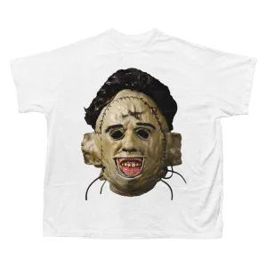 LEATHERFACE BIG HEAD T-SHIRT