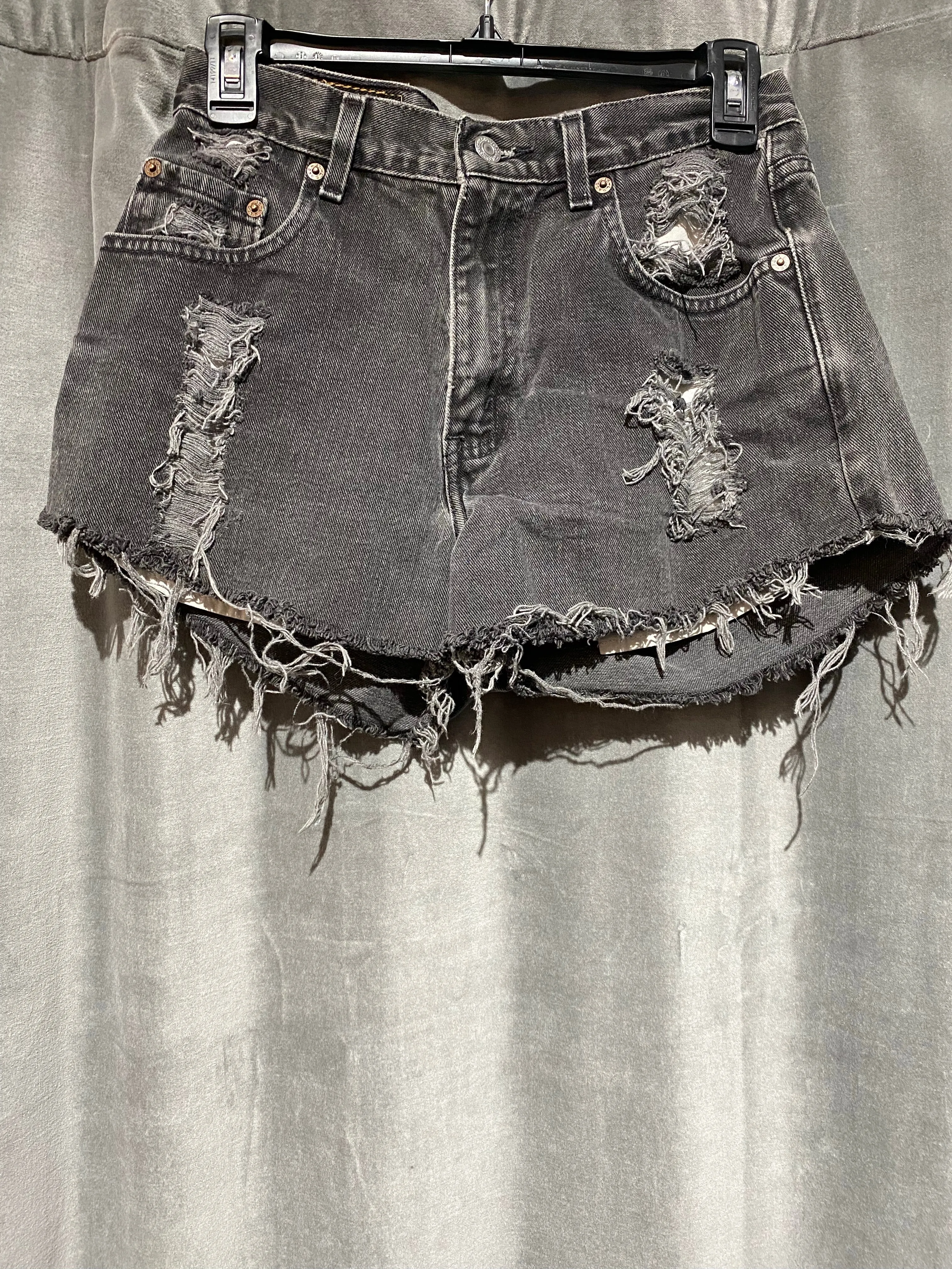 Levi Grey Vintage denim Shorts