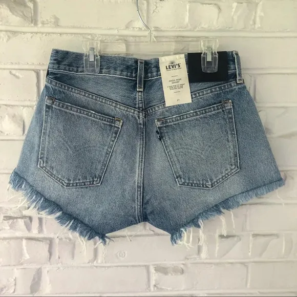 Levi's Made &amp; Crafted Cheeky High Rise Denim Short