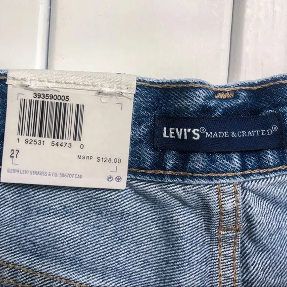Levi's Made &amp; Crafted Cheeky High Rise Denim Short