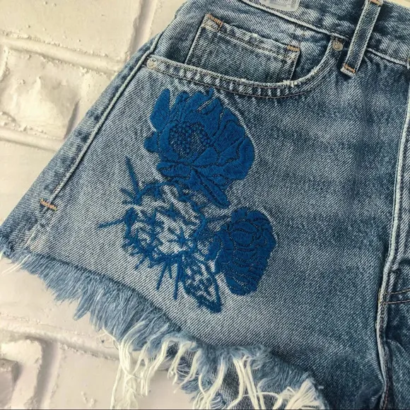 Levi's Made &amp; Crafted Cheeky High Rise Denim Short