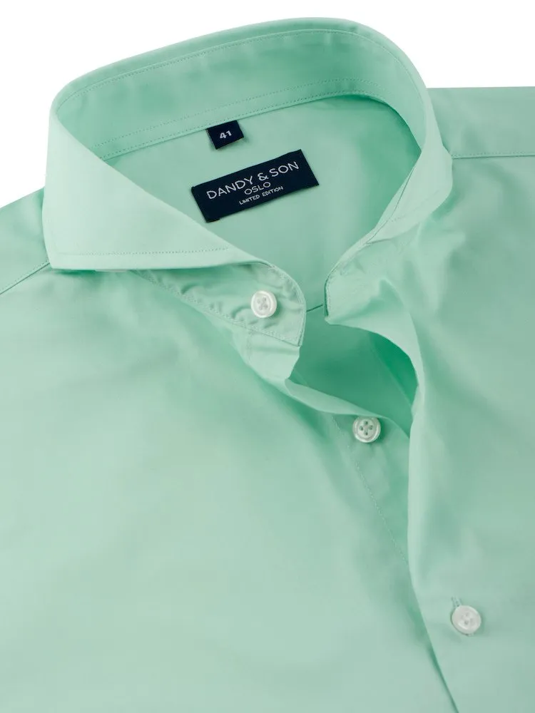 Limited Edition Extreme Cutaway Mint Green Shirt