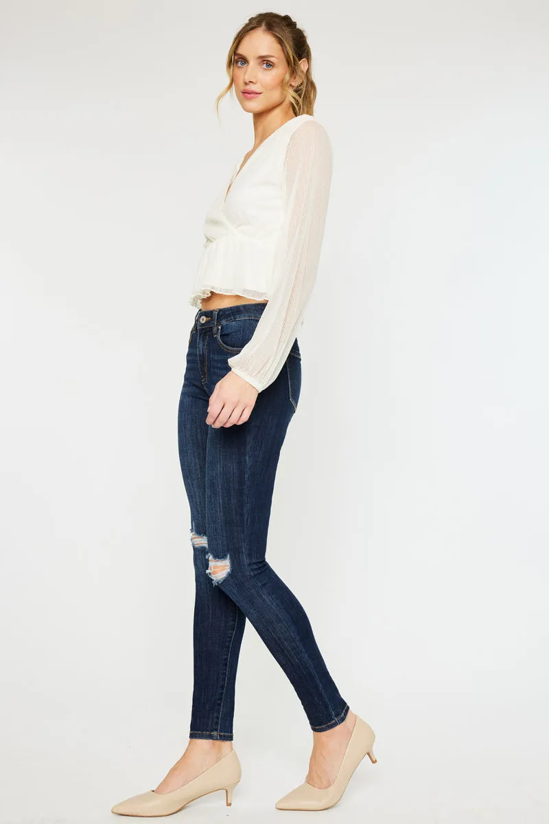 Logan Mid Rise Super Skinny
