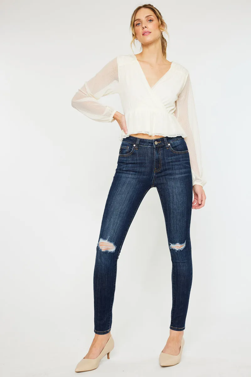 Logan Mid Rise Super Skinny