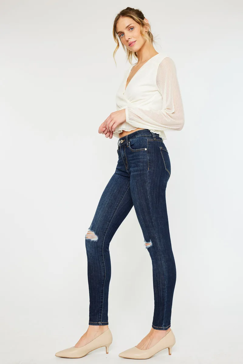 Logan Mid Rise Super Skinny
