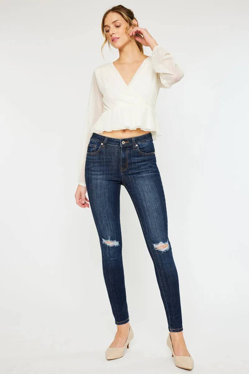 Logan Mid Rise Super Skinny