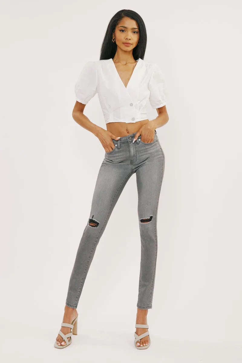 Logan Mid Rise Super Skinny