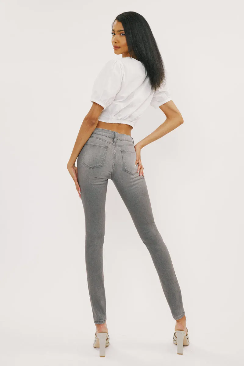 Logan Mid Rise Super Skinny
