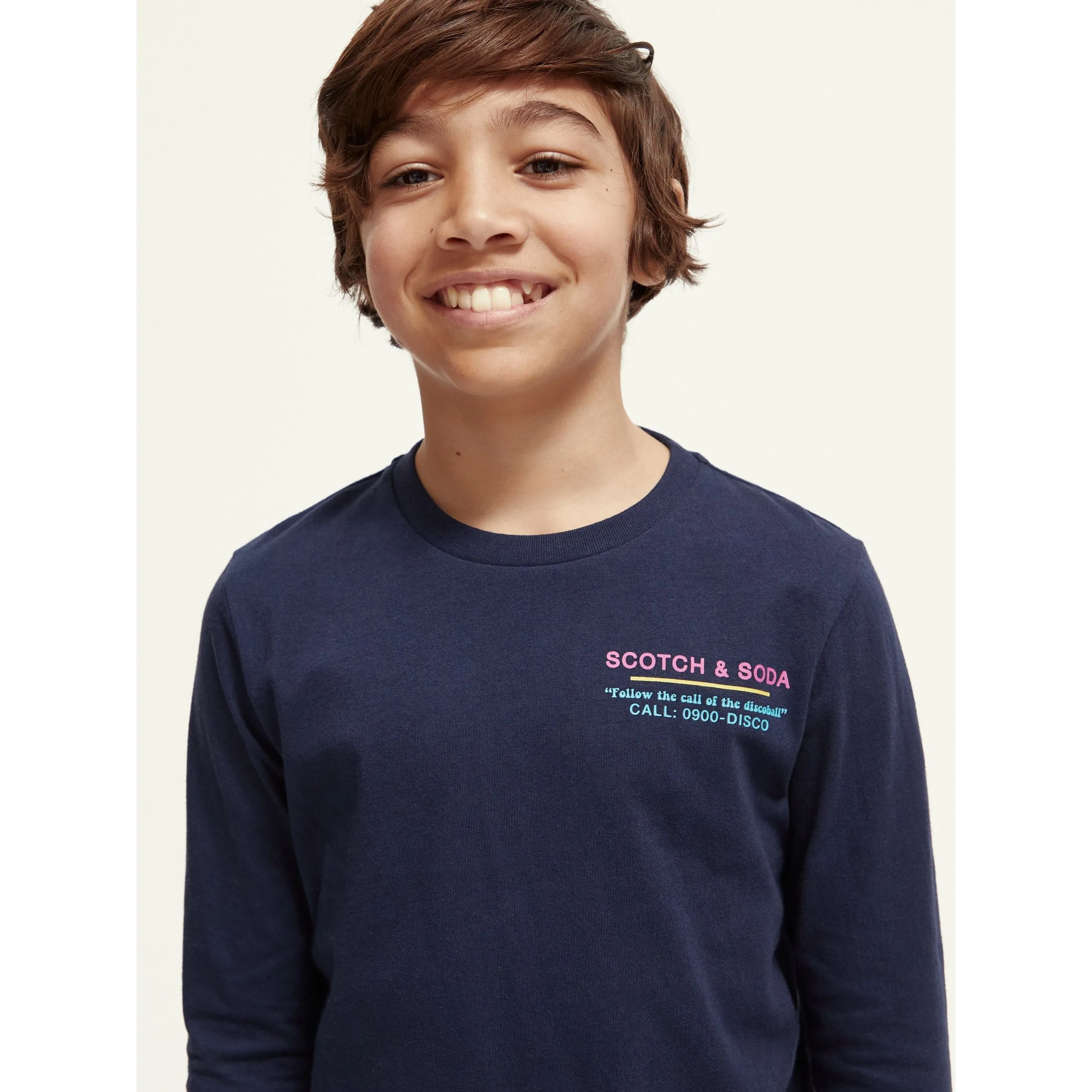 Long-Sleeved Artwork T-Shirt - Night