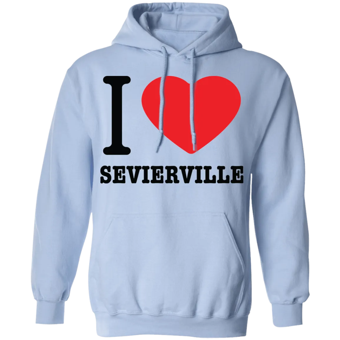 Love Sevierville - Pullover Hoodie
