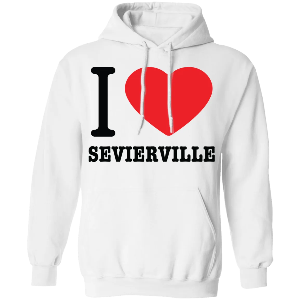 Love Sevierville - Pullover Hoodie