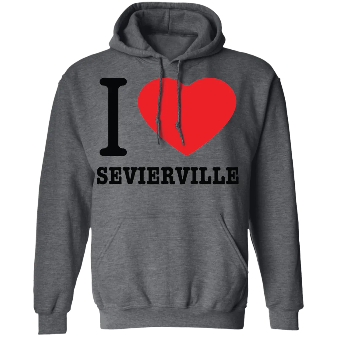 Love Sevierville - Pullover Hoodie