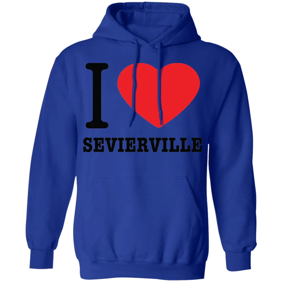 Love Sevierville - Pullover Hoodie